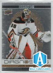 2020-21 Allure Diagnostics John Gibson #D-2 Ducks